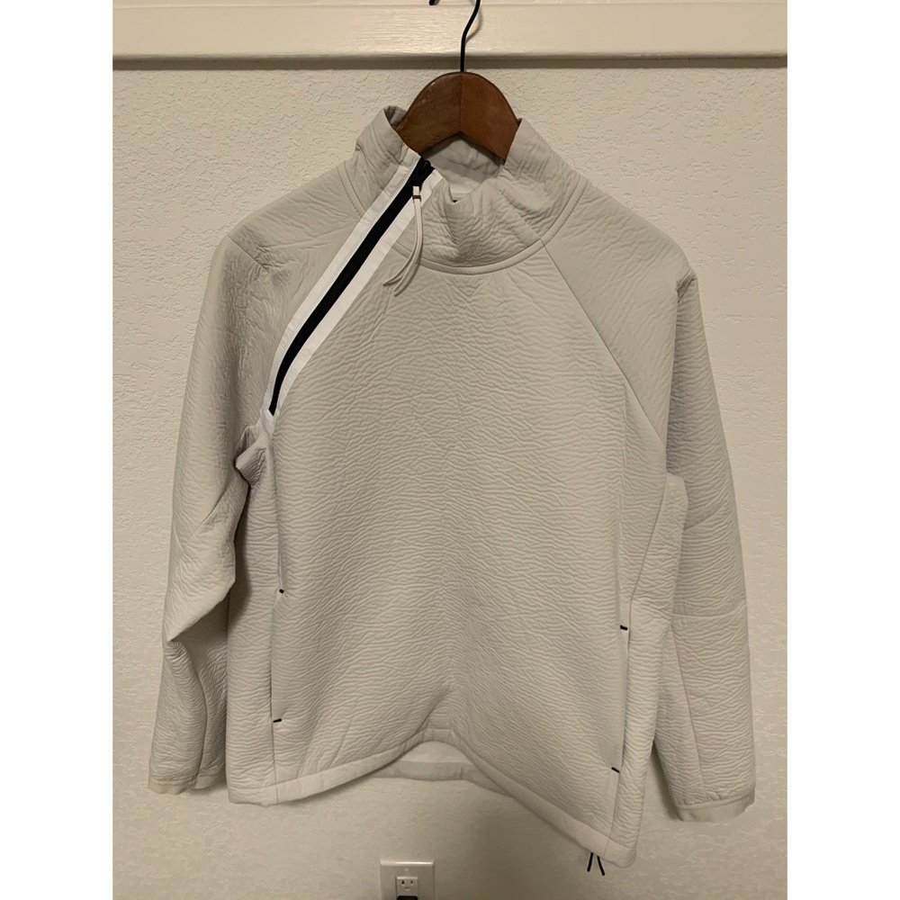 Nike White Crewneck Sweater